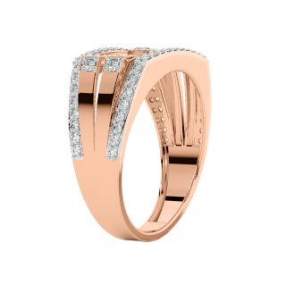 Sandra Round Diamond Ring For Men